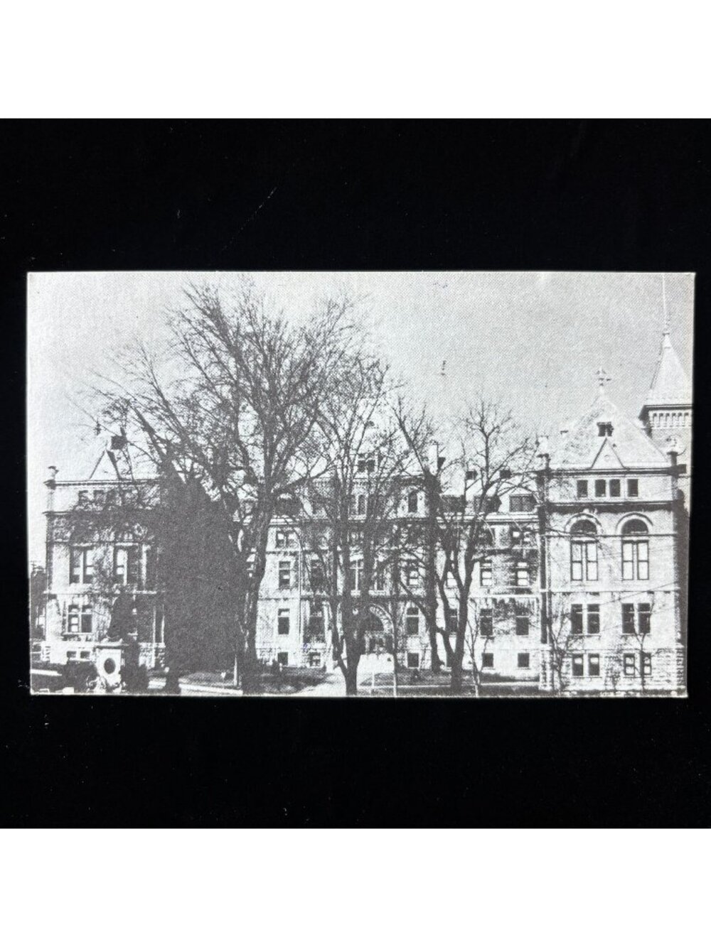 Vintage Postcard 1971 Quebec City Hall Radio Canada Montreal Contest Entry Poste